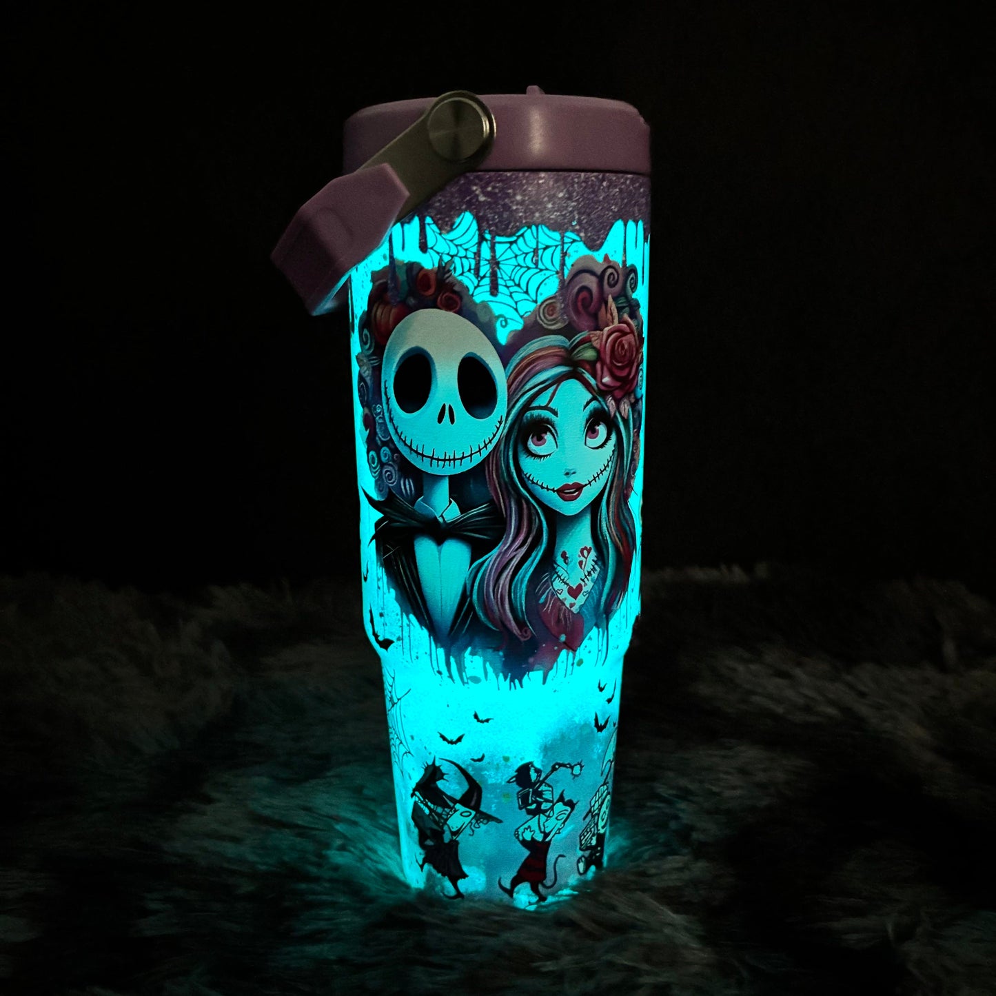 30oz Sally x Jack Skellington Tumbler š¢Free Shippingš¢